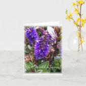 Gepersonaliseerde Get Well Soon Note Kaart (Gele Bloem)