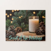 Gepersonaliseerde geur van de Feestdagen Legpuzzel (Horizontaal)