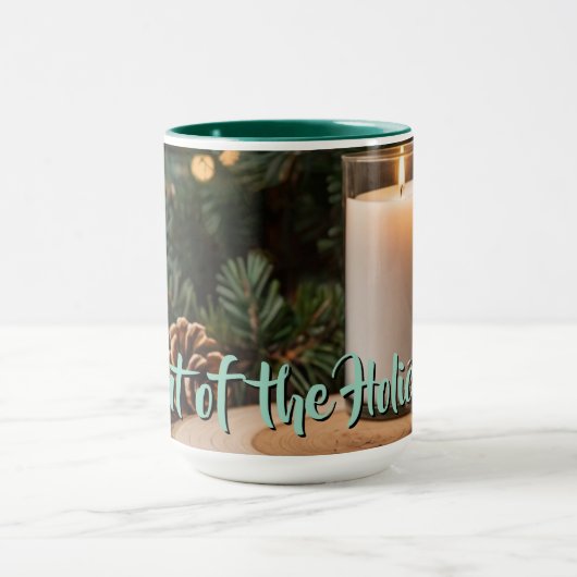 Gepersonaliseerde geur van de Feestdagen Mok (Midden)