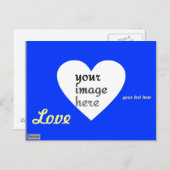 Gepersonaliseerde gevangene briefkaart (Voorkant / Achterkant)