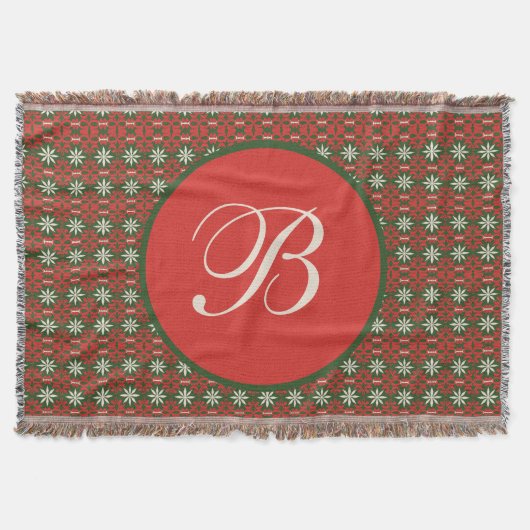 Gepersonaliseerde gevierde Kerstmis/winter Deken (Voorkant)