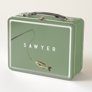 Gepersonaliseerde Gevist metalen lunchbox