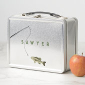 Gepersonaliseerde Gevist metalen lunchbox (In situ)