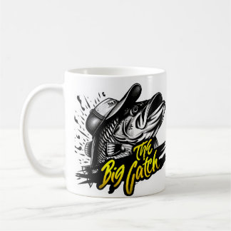 Gepersonaliseerde Gevist "The Big Catch" Koffiemok
