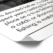 Gepersonaliseerde Geviste geschenken, Geviste kran Poster (Hoek)