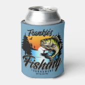 Gepersonaliseerde Geviste vissenforel Blikjeskoeler (Blikje Voorkant)