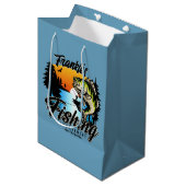 Gepersonaliseerde Geviste vissenforel Medium Cadeauzakje (Voorkant Gekanteld)