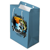 Gepersonaliseerde Geviste vissenforel Medium Cadeauzakje (Achterkant Gekanteld)