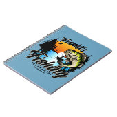 Gepersonaliseerde Geviste vissenforel Notitieboek (Linkerzijde)