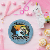 Gepersonaliseerde Geviste vissenforel Papieren Bordje (Feest)