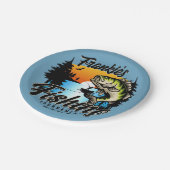 Gepersonaliseerde Geviste vissenforel Papieren Bordje (Gekanteld)