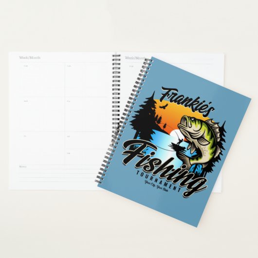 Gepersonaliseerde Geviste vissenforel Planner (Display)