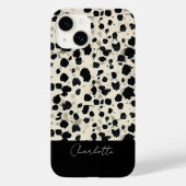 Gepersonaliseerde gevlekte abstracte telefoonhoes Case-Mate iPhone case (Achterkant)