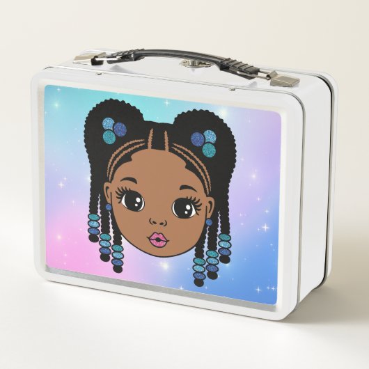 Gepersonaliseerde gevlochten haar Baby meisje (Achterkant)