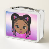 Gepersonaliseerde gevlochten haar Baby meisje (Achterkant)