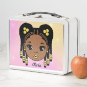 Gepersonaliseerde gevlochten haar Baby meisje (In situ)