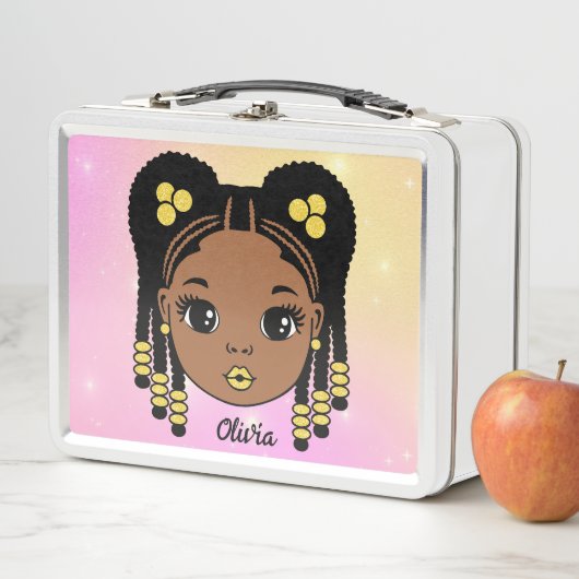 Gepersonaliseerde gevlochten haar Baby meisje (In situ)