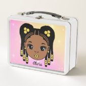 Gepersonaliseerde gevlochten haar Baby meisje (Voorkant)