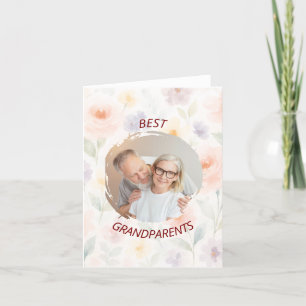 Gepersonaliseerde gevouwen notitie Kaart   Beste g