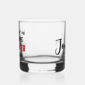 Gepersonaliseerde Geweldige brandweerman Grappige  Whisky Glas (Links)