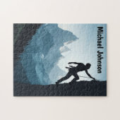 Gepersonaliseerde Geweldige rotsklimmen Legpuzzel (Horizontaal)