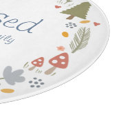 Gepersonaliseerde Gezegend Gezellig Country Cottag Snijplank (Hoek)