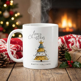 Gepersonaliseerde gezelf foto familie kerst x mas Koffiemok