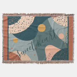 Gepersonaliseerde Gezellige Boheemse Huis Decor Deken