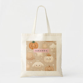 Gepersonaliseerde Gezellige Herfst Herfst Neutrale Tote Bag