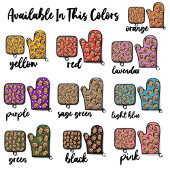 Gepersonaliseerde gezicht aangepaste foto met hart ovenwant & pannenlap set