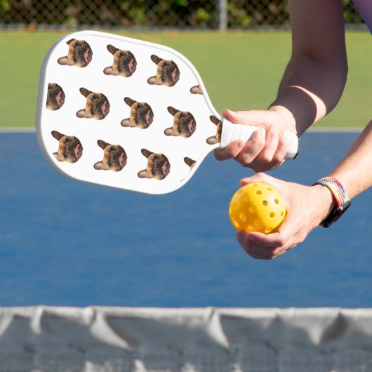 Gepersonaliseerde Gezicht Huisdier Liefhebbers Eig Pickleball Paddle (Insitu)