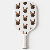 Gepersonaliseerde Gezicht Huisdier Liefhebbers Eig Pickleball Paddle (Achterkant)