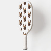 Gepersonaliseerde Gezicht Huisdier Liefhebbers Eig Pickleball Paddle (Links)