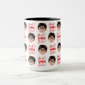 Gepersonaliseerde gezicht Kinder foto voor moeder, Mok (Midden)