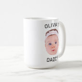 Gepersonaliseerde Gezicht Mok, Aangepaste Baby Mok (Voorkant rechts)