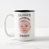 Gepersonaliseerde Gezicht Mok, Aangepaste Baby Mok (Links)