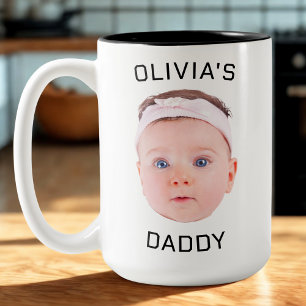 Gepersonaliseerde Gezicht Mok, Aangepaste Baby Mok