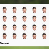 Gepersonaliseerde Gezicht Stickers Foto Aangepaste