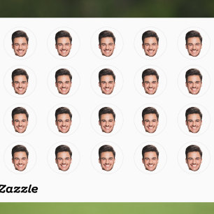 Gepersonaliseerde Gezicht Stickers Foto Aangepaste
