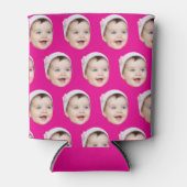 Gepersonaliseerde Gezicht Verjaardag Favorieten Ba Blikjeskoeler (Voorkant)