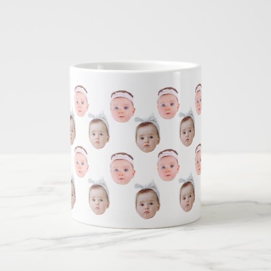 Gepersonaliseerde Gezichtsfoto, Aangepaste Mok Gez (Voorkant)