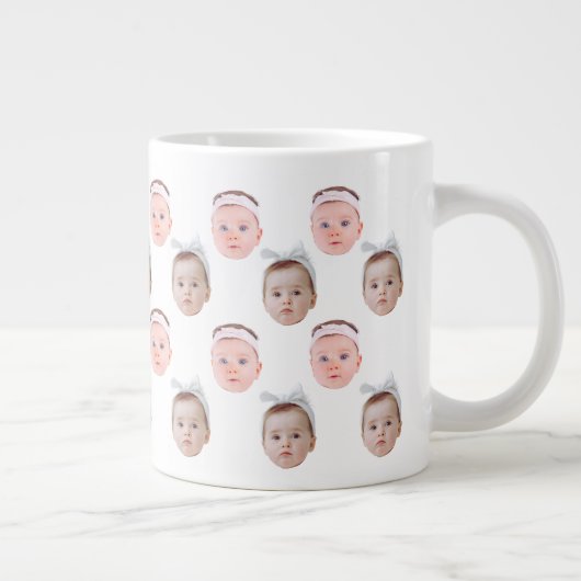 Gepersonaliseerde Gezichtsfoto, Aangepaste Mok Gez (Rechts)