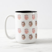 Gepersonaliseerde Gezichtsfoto, Aangepaste Mok Gez (Links)