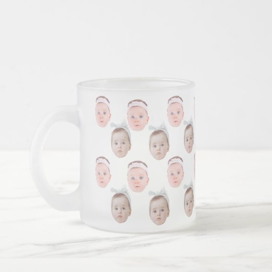 Gepersonaliseerde Gezichtsfoto, Aangepaste Mok Gez (Links)