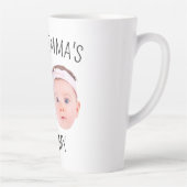 Gepersonaliseerde Gezichtsfoto Kinder, Moederdag G Latte Mok (Rechts)