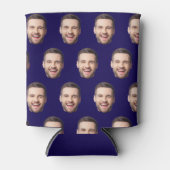 Gepersonaliseerde Gezichtsfoto Verjaardag Favoriet Blikjeskoeler (Voorkant)