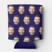 Gepersonaliseerde Gezichtsfoto Verjaardag Favoriet Blikjeskoeler (Achterkant)