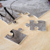 Gepersonaliseerde gezinsfoto-collagepuzzel legpuzzel (Zijkant)