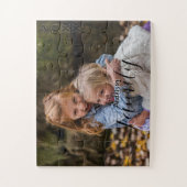 Gepersonaliseerde gezinsfoto-collagepuzzel legpuzzel (Verticaal)