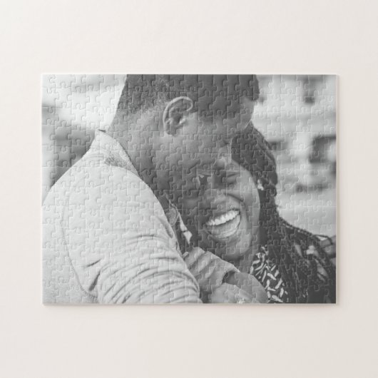 Gepersonaliseerde gezinsfoto legpuzzel (Horizontaal)